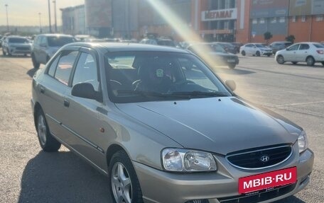 Hyundai Accent II, 2004 год, 395 000 рублей, 4 фотография