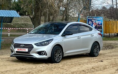 Hyundai Solaris II рестайлинг, 2017 год, 1 550 000 рублей, 15 фотография