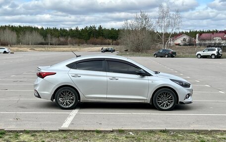 Hyundai Solaris II рестайлинг, 2017 год, 1 550 000 рублей, 14 фотография