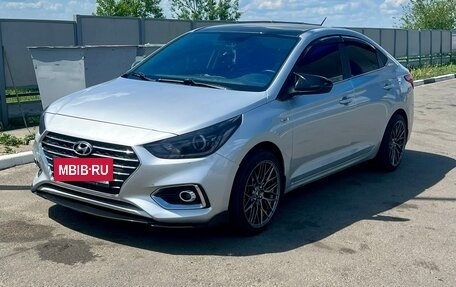 Hyundai Solaris II рестайлинг, 2017 год, 1 550 000 рублей, 9 фотография
