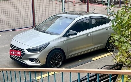 Hyundai Solaris II рестайлинг, 2017 год, 1 550 000 рублей, 20 фотография