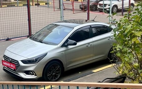 Hyundai Solaris II рестайлинг, 2017 год, 1 550 000 рублей, 19 фотография