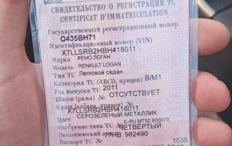 Renault Logan I, 2011 год, 230 000 рублей, 6 фотография