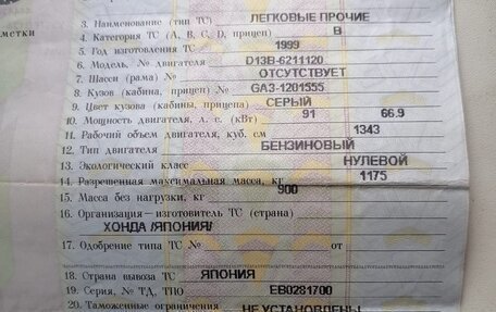 Honda Logo, 1999 год, 160 000 рублей, 2 фотография