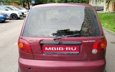 Daewoo Matiz I, 2009 год, 110 000 рублей, 8 фотография