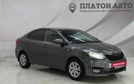 KIA Rio III рестайлинг, 2016 год, 910 000 рублей, 3 фотография