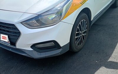 Hyundai Solaris II рестайлинг, 2019 год, 1 095 000 рублей, 1 фотография