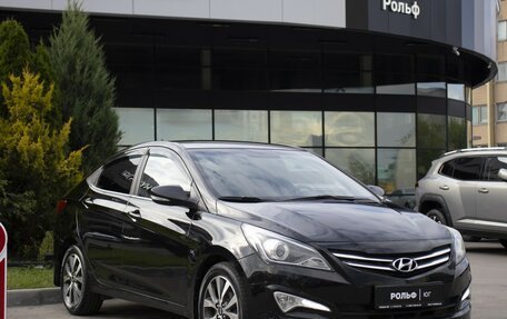 Hyundai Solaris II рестайлинг, 2014 год, 985 000 рублей, 3 фотография