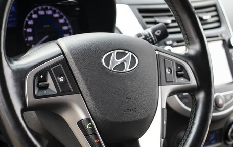 Hyundai Solaris II рестайлинг, 2014 год, 985 000 рублей, 21 фотография