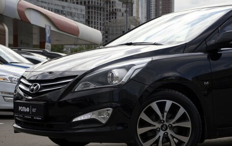 Hyundai Solaris II рестайлинг, 2014 год, 985 000 рублей, 24 фотография
