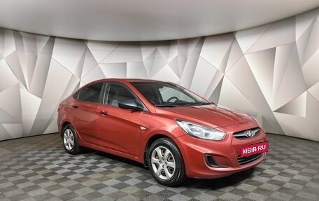 Hyundai Solaris II рестайлинг, 2011 год, 597 000 рублей, 3 фотография