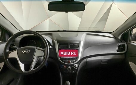 Hyundai Solaris II рестайлинг, 2011 год, 597 000 рублей, 12 фотография