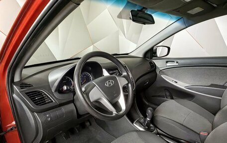 Hyundai Solaris II рестайлинг, 2011 год, 597 000 рублей, 16 фотография