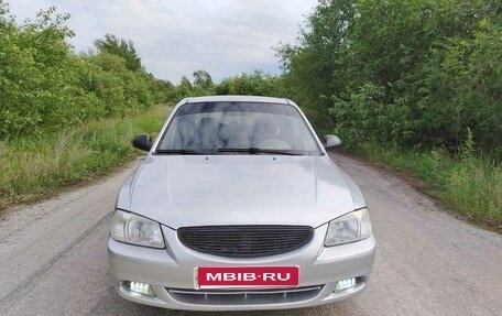 Hyundai Accent II, 2004 год, 380 000 рублей, 1 фотография