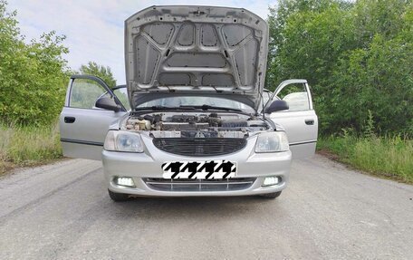 Hyundai Accent II, 2004 год, 380 000 рублей, 3 фотография