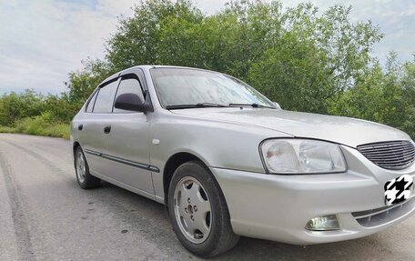 Hyundai Accent II, 2004 год, 380 000 рублей, 11 фотография