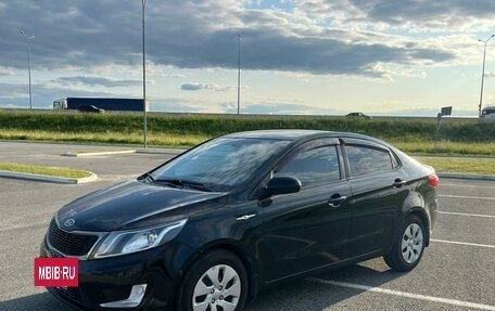 KIA Rio III рестайлинг, 2012 год, 820 000 рублей, 2 фотография