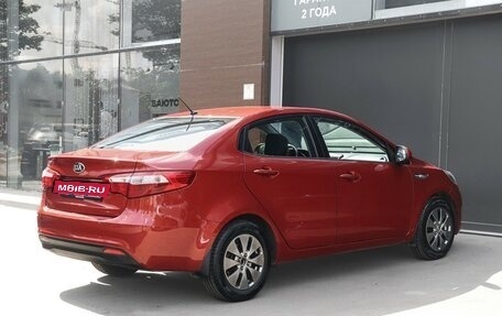 KIA Rio III рестайлинг, 2013 год, 937 000 рублей, 5 фотография