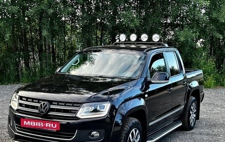 Volkswagen Amarok I рестайлинг, 2014 год, 1 500 000 рублей, 23 фотография