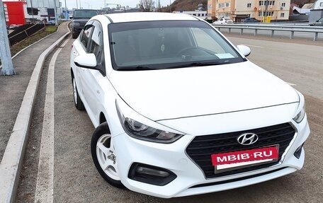 Hyundai Solaris II рестайлинг, 2017 год, 1 110 000 рублей, 2 фотография