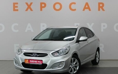 Hyundai Solaris II рестайлинг, 2011 год, 870 000 рублей, 1 фотография