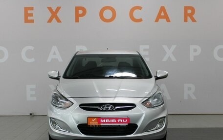 Hyundai Solaris II рестайлинг, 2011 год, 870 000 рублей, 2 фотография