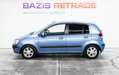 Hyundai Getz I рестайлинг, 2004 год, 550 000 рублей, 9 фотография