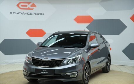 KIA Rio III рестайлинг, 2016 год, 990 000 рублей, 1 фотография