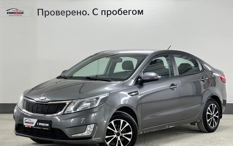 KIA Rio III рестайлинг, 2013 год, 897 000 рублей, 1 фотография