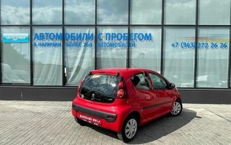 Peugeot 107 I рестайлинг, 2013 год, 550 111 рублей, 5 фотография