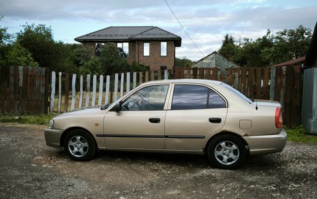 Hyundai Accent II, 2004 год, 225 000 рублей, 3 фотография