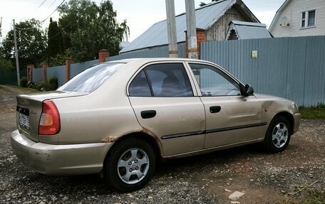 Hyundai Accent II, 2004 год, 225 000 рублей, 6 фотография