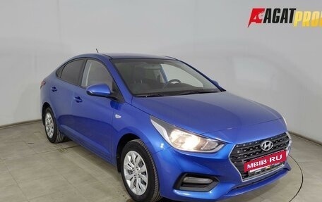 Hyundai Solaris II рестайлинг, 2017 год, 1 090 000 рублей, 3 фотография
