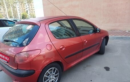 Peugeot 206, 2004 год, 188 000 рублей, 10 фотография