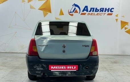 Renault Logan I, 2006 год, 130 000 рублей, 4 фотография