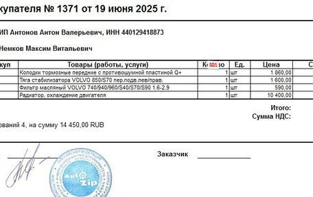 Volvo 850, 1994 год, 420 000 рублей, 19 фотография