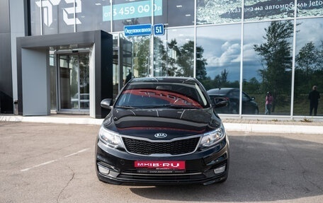 KIA Rio III рестайлинг, 2017 год, 824 000 рублей, 2 фотография