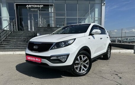 KIA Sportage III, 2015 год, 1 590 000 рублей, 1 фотография
