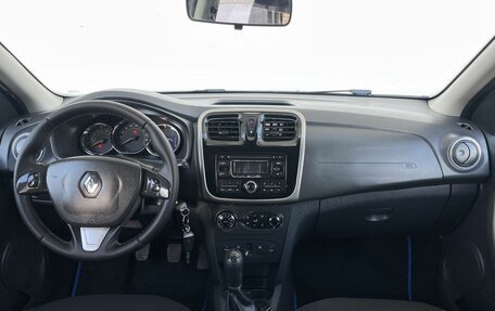 Renault Sandero II рестайлинг, 2016 год, 893 000 рублей, 13 фотография