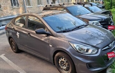 Hyundai Solaris II рестайлинг, 2011 год, 770 000 рублей, 1 фотография