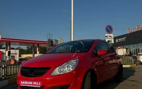 Opel Corsa D, 2007 год, 243 000 рублей, 1 фотография