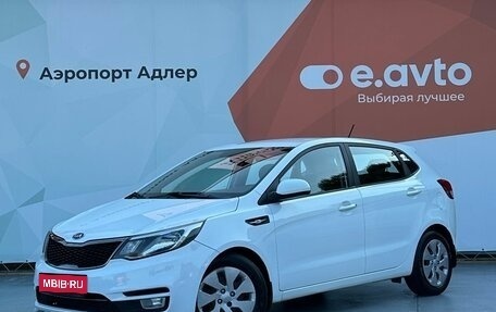 KIA Rio III рестайлинг, 2017 год, 1 220 000 рублей, 1 фотография