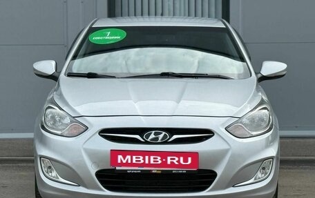 Hyundai Solaris II рестайлинг, 2012 год, 830 000 рублей, 2 фотография