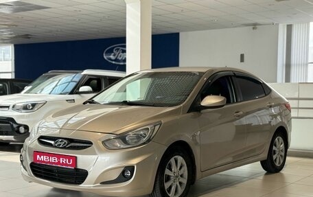 Hyundai Solaris II рестайлинг, 2011 год, 640 000 рублей, 1 фотография