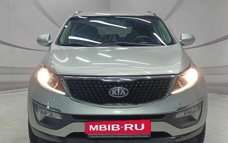 KIA Sportage III, 2014 год, 1 497 000 рублей, 2 фотография