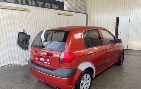 Hyundai Getz I рестайлинг, 2008 год, 195 000 рублей, 5 фотография