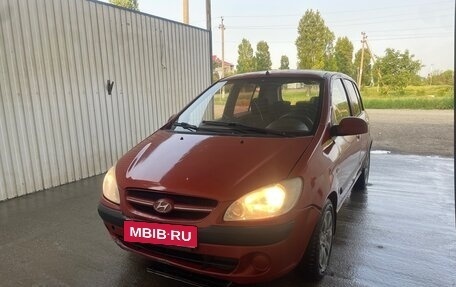 Hyundai Getz I рестайлинг, 2008 год, 195 000 рублей, 2 фотография