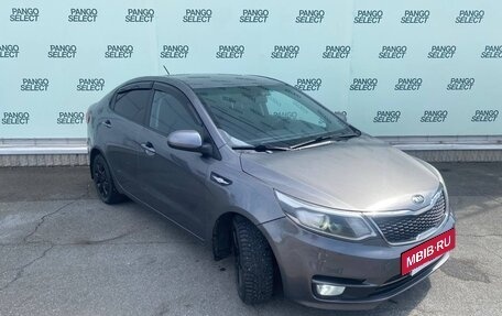 KIA Rio III рестайлинг, 2015 год, 830 000 рублей, 3 фотография
