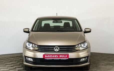 Volkswagen Polo VI (EU Market), 2016 год, 849 000 рублей, 2 фотография