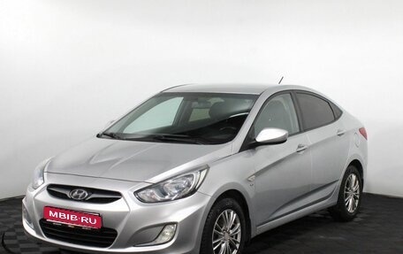 Hyundai Solaris II рестайлинг, 2011 год, 795 000 рублей, 1 фотография